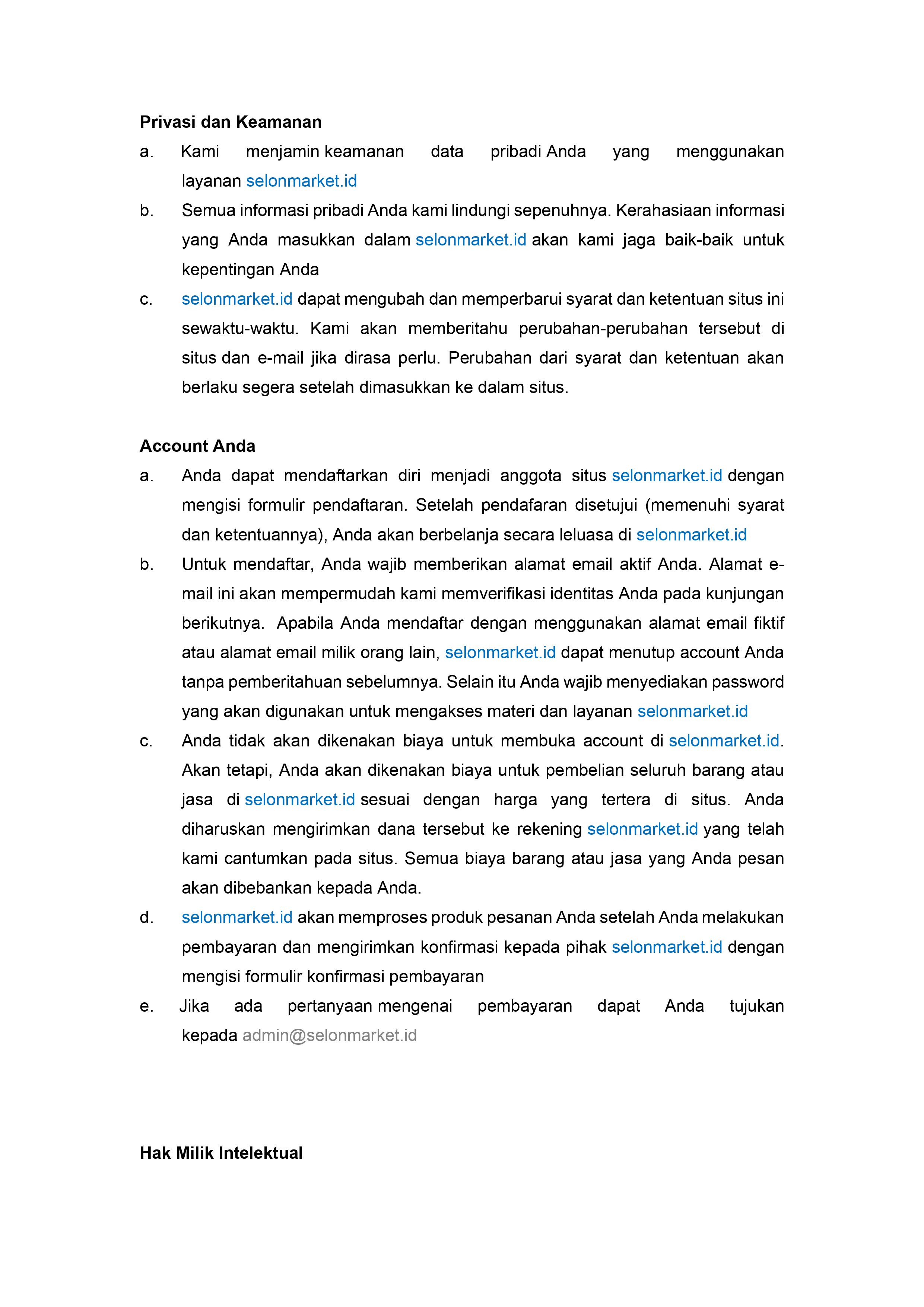 SELONMARKET.ID