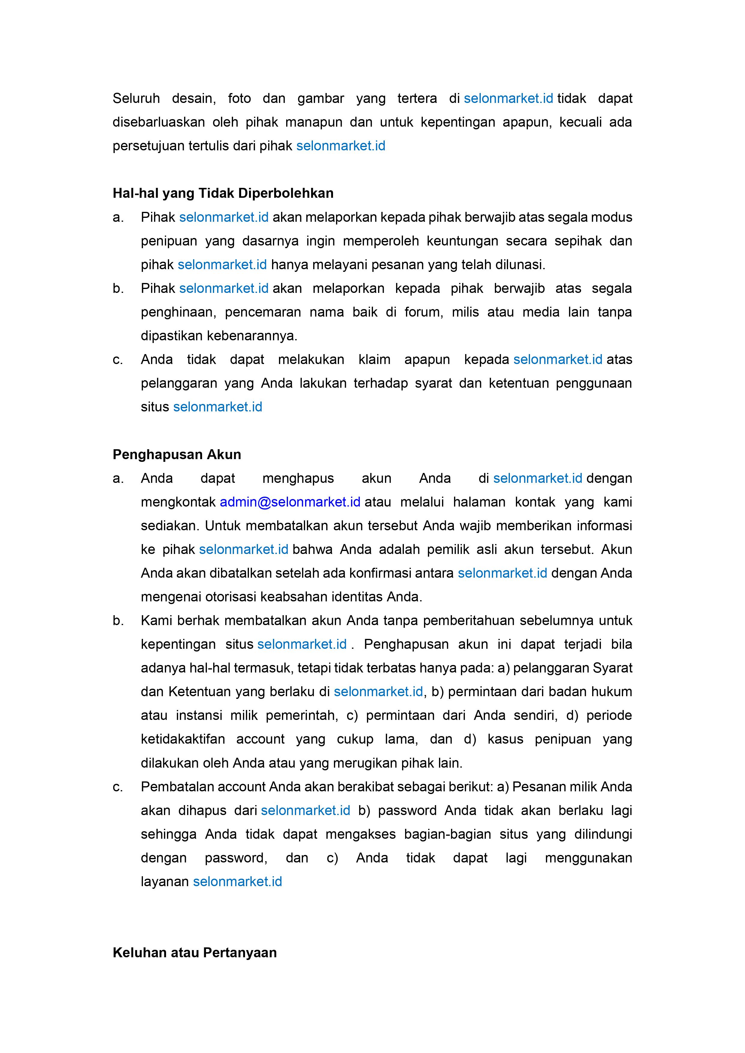 SELONMARKET.ID